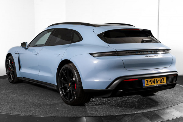 Porsche Taycan Sport Turismo GTS 93 kWh | SOH 95% | Sport Chrono | Pano | Luchtvering | Bose | ACC | 360 Camera | Stoel-+Stuuverw. | RS Spyder velgen 21" |
