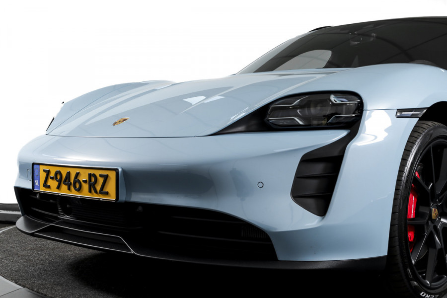 Porsche Taycan Sport Turismo GTS 93 kWh | SOH 95% | Sport Chrono | Pano | Luchtvering | Bose | ACC | 360 Camera | Stoel-+Stuuverw. | RS Spyder velgen 21" |