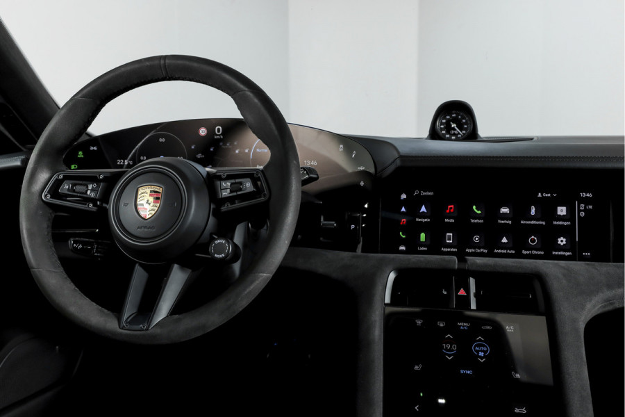Porsche Taycan Sport Turismo GTS 93 kWh | SOH 95% | Sport Chrono | Pano | Luchtvering | Bose | ACC | 360 Camera | Stoel-+Stuuverw. | RS Spyder velgen 21" |