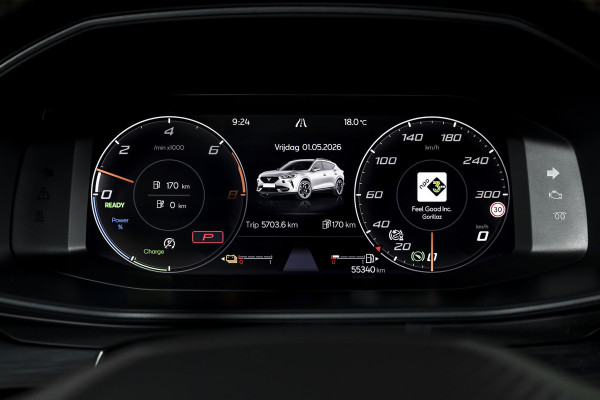 CUPRA Formentor 1.4 e-Hybrid Performance | Dig. Cockpit | Adapt. Cruise | Stoel-+Stuurverw. | PDC | Camera | NAV+App. Connect |  LED | LM 19" |