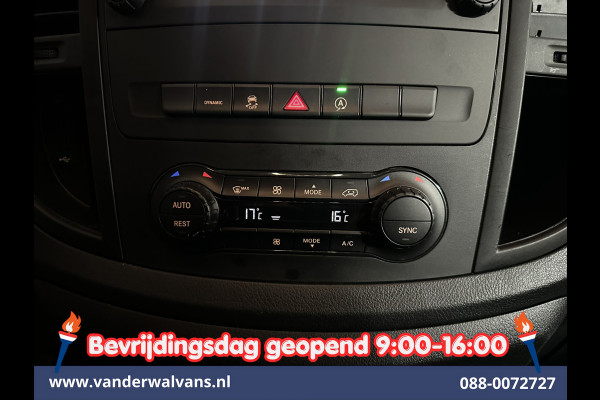Mercedes-Benz Vito 116 CDI 164pk 9G-Tronic Automaat L3H1 Euro6 Airco | Camera | LED | Apple Carplay | 2500kg Trekhaak Android Auto, Cruisecontrol, Parkeersensoren, Bijrijdersbank