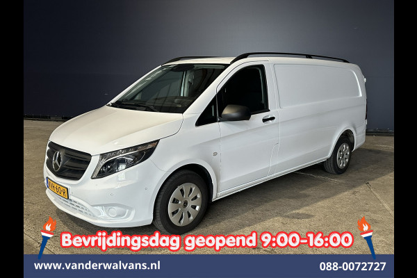 Mercedes-Benz Vito 116 CDI 164pk 9G-Tronic Automaat L3H1 Euro6 Airco | Camera | LED | Apple Carplay | 2500kg Trekhaak Android Auto, Cruisecontrol, Parkeersensoren, Bijrijdersbank