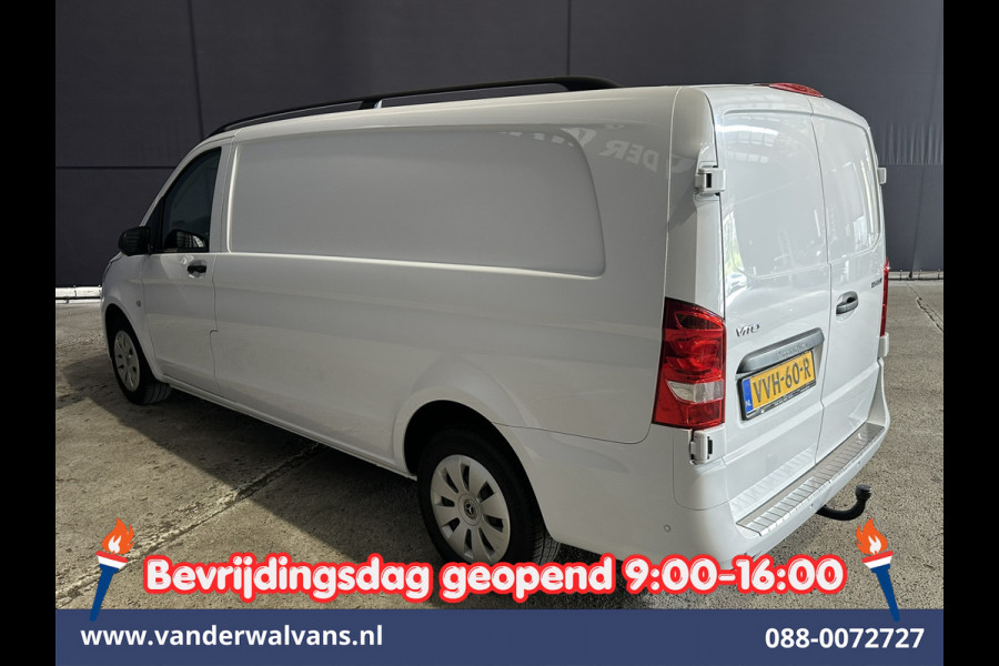 Mercedes-Benz Vito 116 CDI 164pk 9G-Tronic Automaat L3H1 Euro6 Airco | Camera | LED | Apple Carplay | 2500kg Trekhaak Android Auto, Cruisecontrol, Parkeersensoren, Bijrijdersbank