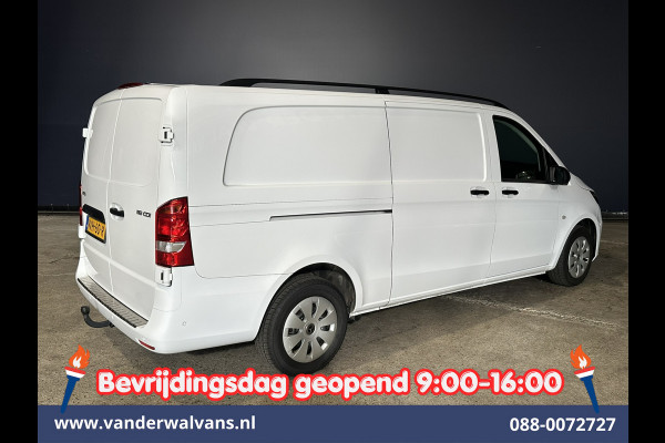 Mercedes-Benz Vito 116 CDI 164pk 9G-Tronic Automaat L3H1 Euro6 Airco | Camera | LED | Apple Carplay | 2500kg Trekhaak Android Auto, Cruisecontrol, Parkeersensoren, Bijrijdersbank