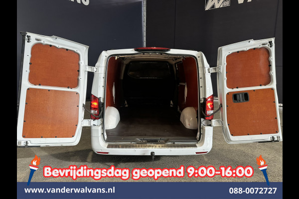 Mercedes-Benz Vito 116 CDI 164pk 9G-Tronic Automaat L3H1 Euro6 Airco | Camera | LED | Apple Carplay | 2500kg Trekhaak Android Auto, Cruisecontrol, Parkeersensoren, Bijrijdersbank