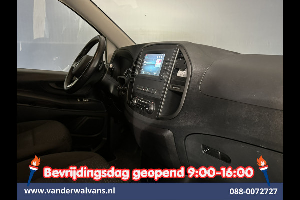 Mercedes-Benz Vito 116 CDI 164pk 9G-Tronic Automaat L3H1 Euro6 Airco | Camera | LED | Apple Carplay | 2500kg Trekhaak Android Auto, Cruisecontrol, Parkeersensoren, Bijrijdersbank
