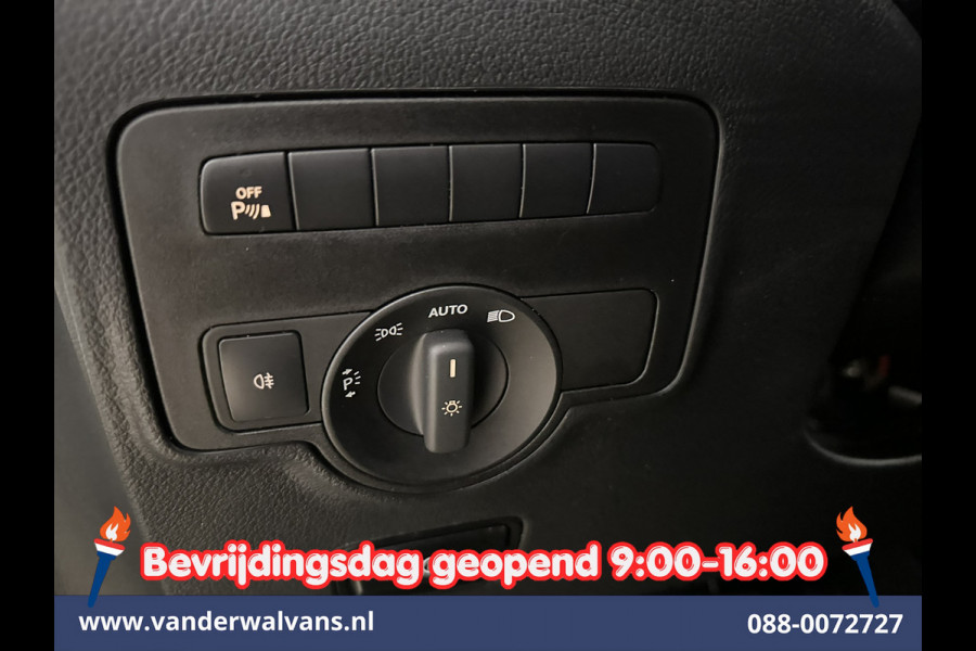 Mercedes-Benz Vito 116 CDI 164pk 9G-Tronic Automaat L3H1 Euro6 Airco | Camera | LED | Apple Carplay | 2500kg Trekhaak Android Auto, Cruisecontrol, Parkeersensoren, Bijrijdersbank