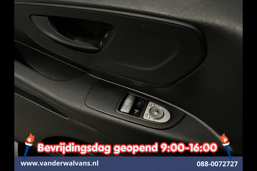 Mercedes-Benz Vito 116 CDI 164pk 9G-Tronic Automaat L3H1 Euro6 Airco | Camera | LED | Apple Carplay | 2500kg Trekhaak Android Auto, Cruisecontrol, Parkeersensoren, Bijrijdersbank
