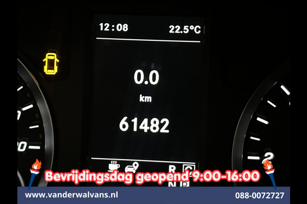 Mercedes-Benz Vito 116 CDI 164pk 9G-Tronic Automaat L3H1 Euro6 Airco | Camera | LED | Apple Carplay | 2500kg Trekhaak Android Auto, Cruisecontrol, Parkeersensoren, Bijrijdersbank