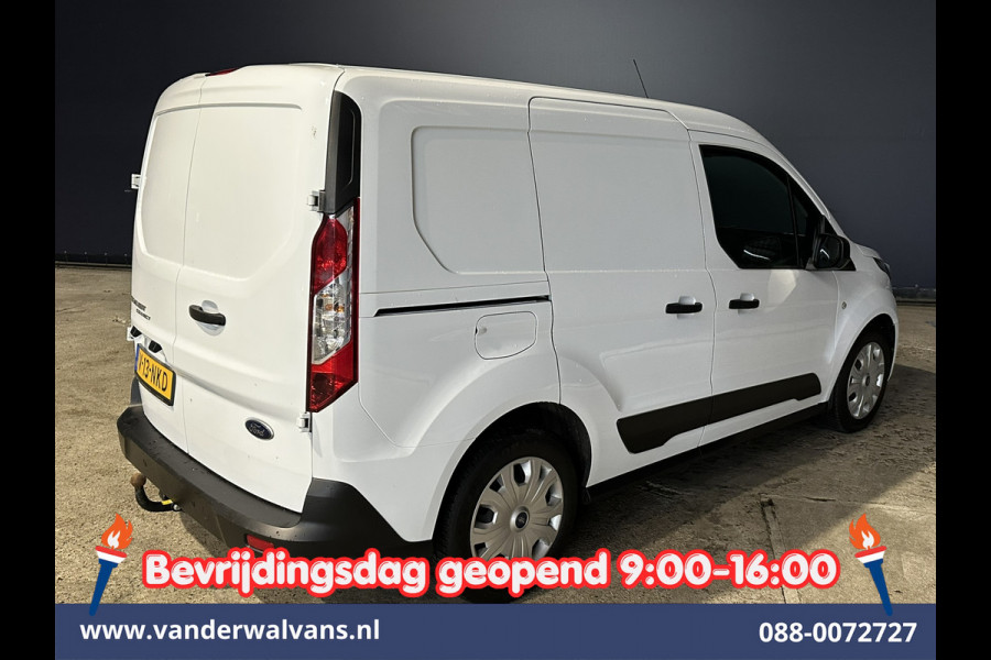 Ford Transit Connect 1.5 EcoBlue 101pk L1H1 Euro6 Airco | 3-Zits | Trekhaak | Stoelverwarming | Verwarmde voorruit Parkeersensoren, Bijrijdersbank