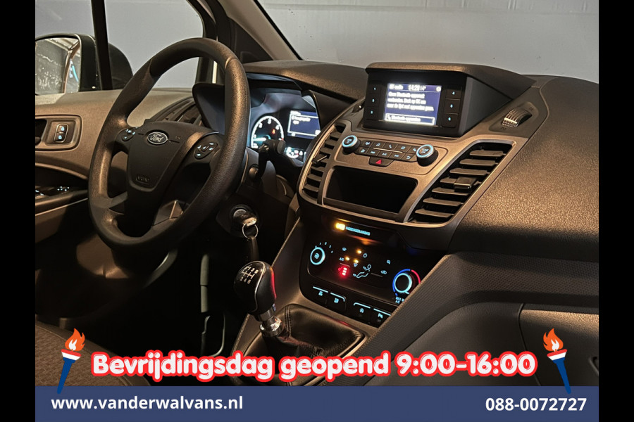 Ford Transit Connect 1.5 EcoBlue 101pk L1H1 Euro6 Airco | 3-Zits | Trekhaak | Stoelverwarming | Verwarmde voorruit Parkeersensoren, Bijrijdersbank
