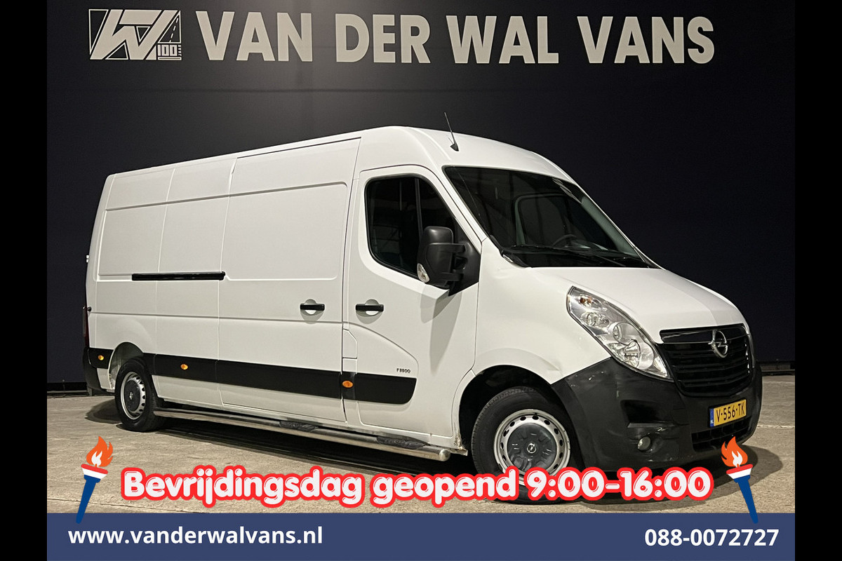 Opel Movano 2.3 CDTI L3H2 Post NL inrichting Euro6 Airco | Camera | Navigatie | Cruisecontrol Sidebars, Doorloopdeur, Schappen, 270 graden achterdeuren