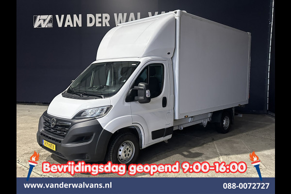 Opel Movano 2.2D 141pk Bakwagen Laadklep Euro6 Airco | Camera | Cruisecontrol | 1046kg Laadvermogen Bijrijdersbank