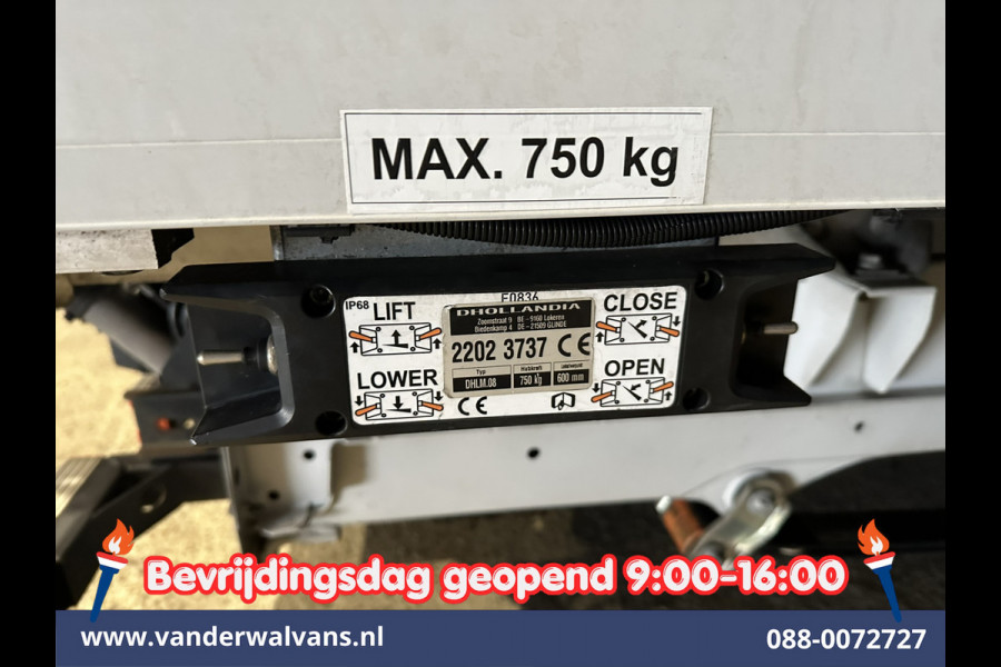 Opel Movano 2.2D 141pk Bakwagen Laadklep Euro6 Airco | Camera | Cruisecontrol | 1046kg Laadvermogen Bijrijdersbank