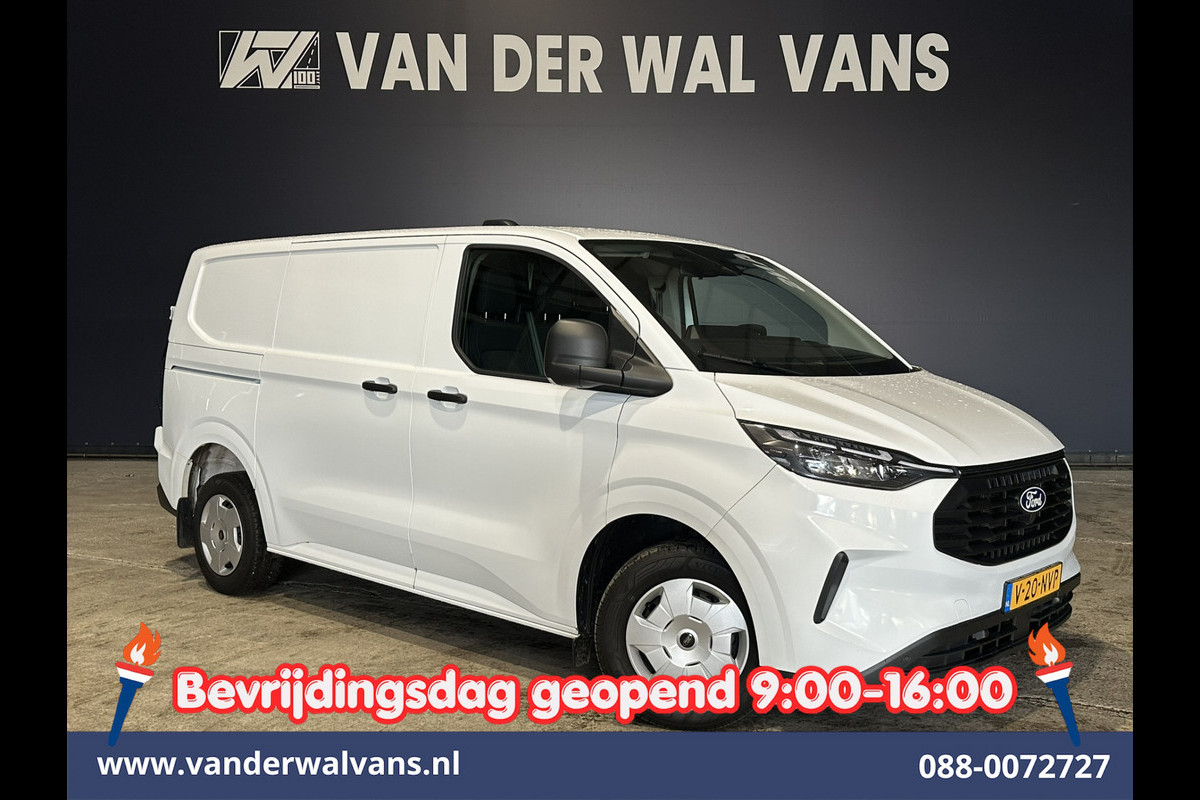 Ford Transit Custom 2.0 TDCI 136pk L1H1 Euro6 Airco | Camera | LED | Apple Carplay | Cruisecontrol Android Auto, Verwarmde voorruit, Parkeersensoren, Bijrijdersbank, 2740kg trekvermogen