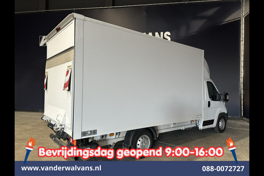 Peugeot Boxer 2.2 BlueHDi 141pk Bakwagen 428cm Lang Laadklep Euro6 Airco | Camera | 1085kg laadvermogen Bijrijdersbank