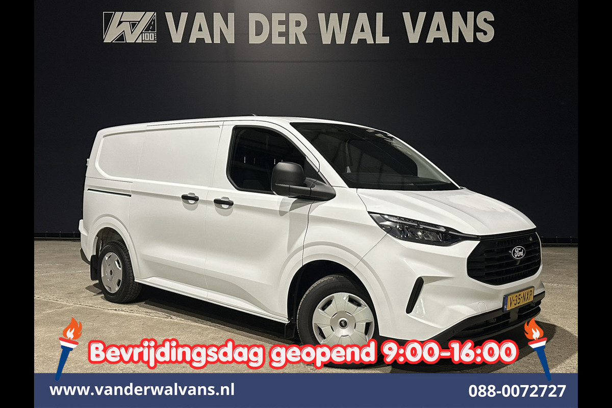 Ford Transit Custom 2.0 TDCI 111pk L1H1 Fabrieksgarantie Euro6 Airco | Camera | Apple Carplay | LED | Cruisecontrol Android Auto, Verwarmde voorruit, Parkeersensoren, Bijrijdersbank
