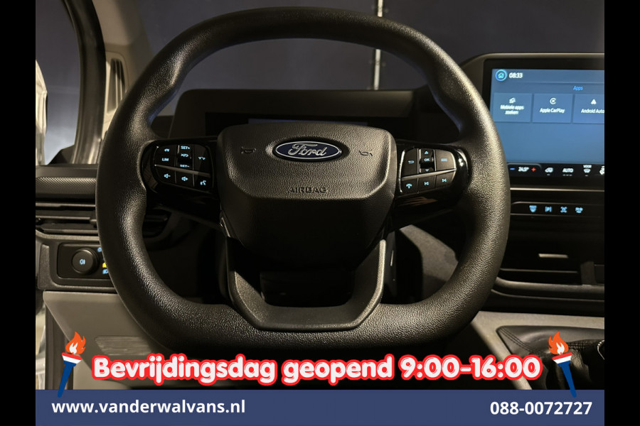 Ford Transit Custom 2.0 TDCI 111pk L1H1 Fabrieksgarantie Euro6 Airco | Camera | Apple Carplay | LED | Cruisecontrol Android Auto, Verwarmde voorruit, Parkeersensoren, Bijrijdersbank