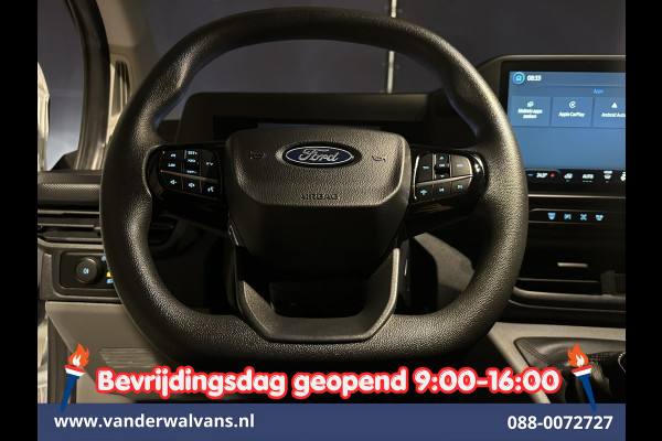Ford Transit Custom 2.0 TDCI 111pk L1H1 Fabrieksgarantie Euro6 Airco | Camera | Apple Carplay | LED | Cruisecontrol Android Auto, Verwarmde voorruit, Parkeersensoren, Bijrijdersbank