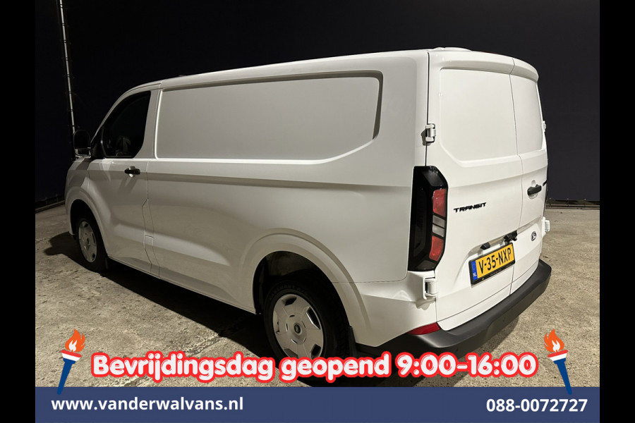 Ford Transit Custom 2.0 TDCI 111pk L1H1 Fabrieksgarantie Euro6 Airco | Camera | Apple Carplay | LED | Cruisecontrol Android Auto, Verwarmde voorruit, Parkeersensoren, Bijrijdersbank