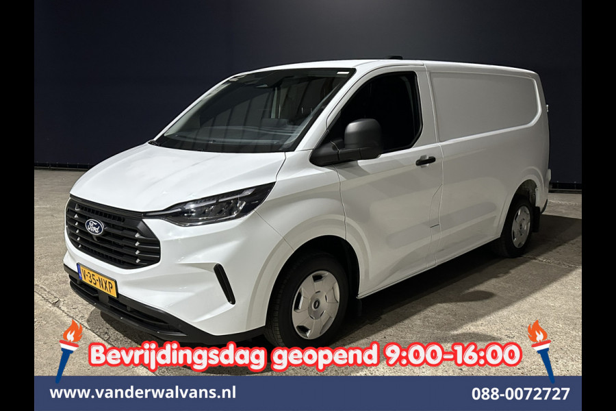 Ford Transit Custom 2.0 TDCI 111pk L1H1 Fabrieksgarantie Euro6 Airco | Camera | Apple Carplay | LED | Cruisecontrol Android Auto, Verwarmde voorruit, Parkeersensoren, Bijrijdersbank