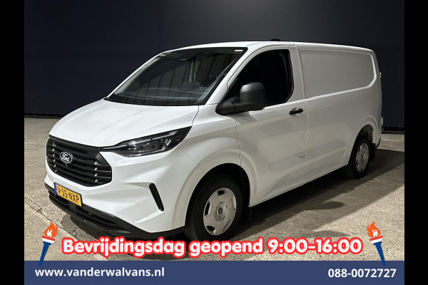 Ford Transit Custom 2.0 TDCI 111pk L1H1 Fabrieksgarantie Euro6 Airco | Camera | Apple Carplay | LED | Cruisecontrol Android Auto, Verwarmde voorruit, Parkeersensoren, Bijrijdersbank