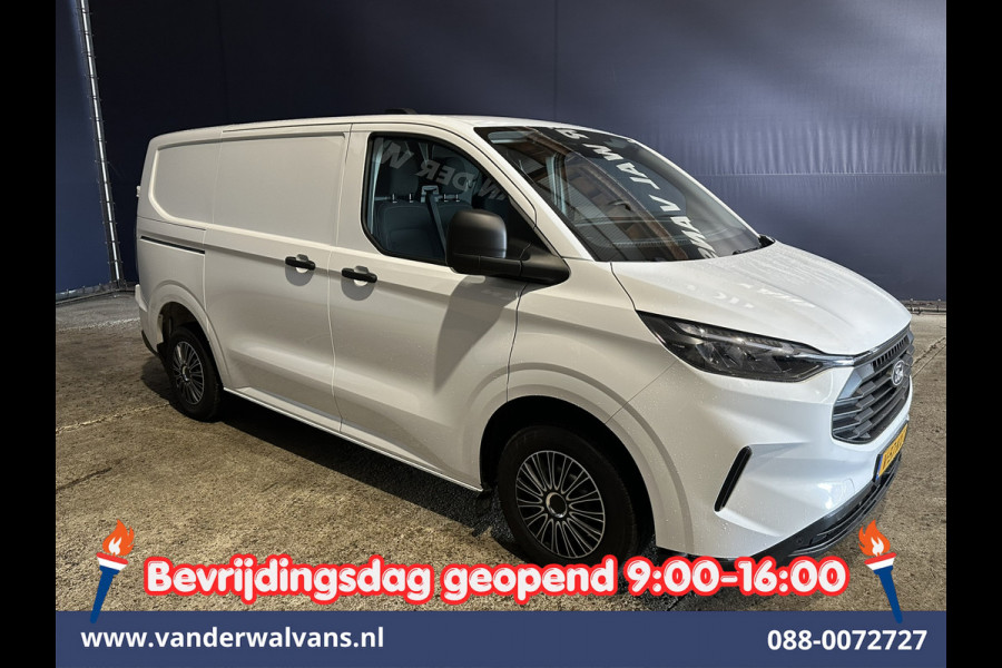 Ford Transit Custom 2.0 TDCI 111pk L1H1 Fabrieksgarantie Euro6 Airco | Camera | LED | Apple Carplay | Cruisecontrol Android Auto, Verwarmde voorruit, Parkeersensoren, Bijrijdersbank