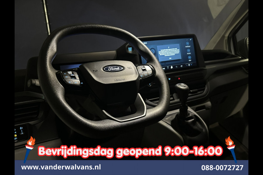 Ford Transit Custom 2.0 TDCI 111pk L1H1 Fabrieksgarantie Euro6 Airco | Camera | LED | Apple Carplay | Cruisecontrol Android Auto, Verwarmde voorruit, Parkeersensoren, Bijrijdersbank