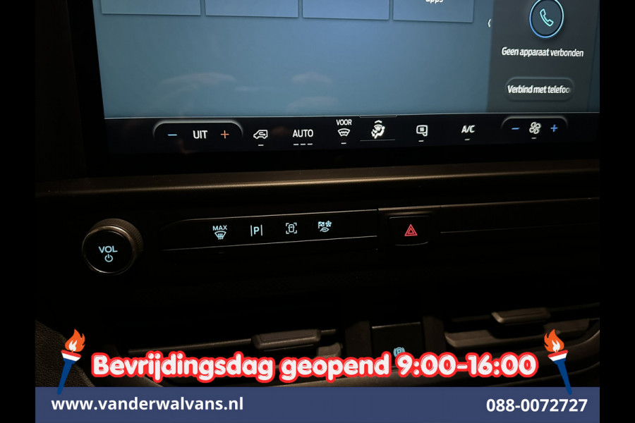 Ford Transit Custom 2.0 TDCI 111pk L1H1 Fabrieksgarantie Euro6 Airco | Camera | LED | Apple Carplay | Cruisecontrol Android Auto, Verwarmde voorruit, Parkeersensoren, Bijrijdersbank