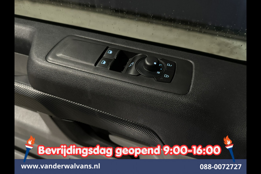 Ford Transit Custom 2.0 TDCI 111pk L1H1 Fabrieksgarantie Euro6 Airco | Camera | LED | Apple Carplay | Cruisecontrol Android Auto, Verwarmde voorruit, Parkeersensoren, Bijrijdersbank