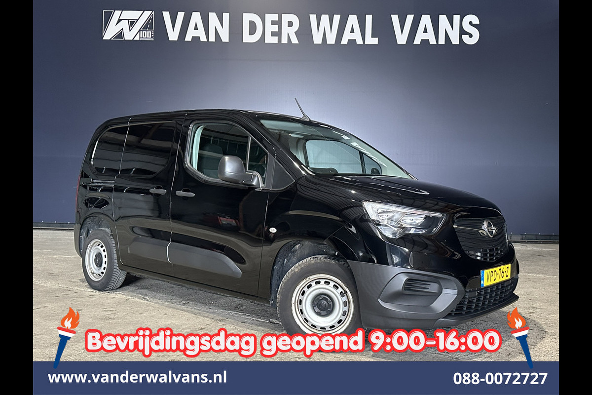 Opel Combo 1.5D 102pk L1H1 Euro6 Airco | Camera | Navigatie | Apple Carplay | Cruisecontrol Android Auto, Parkeersensoren, 1500kg trekvermogen