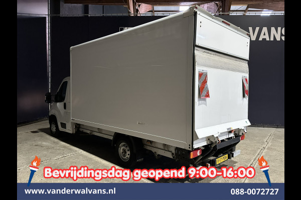 Peugeot Boxer 2.2 BlueHDi 141pk Bakwagen 436cm Lang Laadklep Euro6 Airco | Cruisecontrol | 1055kg laadvermogen Bijrijdersbank