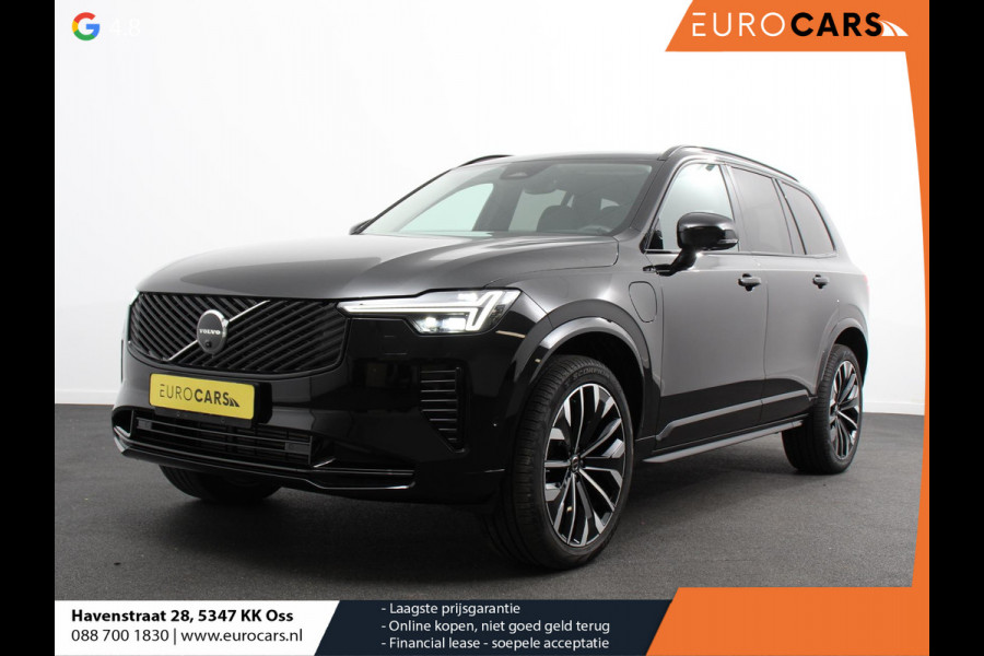 Volvo XC90 2.0 T8 Plug-in hybrid AWD Plus Dark 7 persoons Navigatie Apple Carplay/Android Auto 360 Camera Parkeersensoren Adaptive Cruise Control Full LED Stoel- en stuurverwarming Memory stoelen Climate Control Lichtmetalen velgen