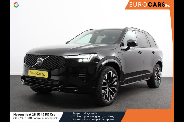 Volvo XC90 2.0 T8 Plug-in hybrid AWD Plus Dark 7 persoons Navigatie Apple Carplay/Android Auto 360 Camera Parkeersensoren Adaptive Cruise Control Full LED Stoel- en stuurverwarming Memory stoelen Climate Control Lichtmetalen velgen