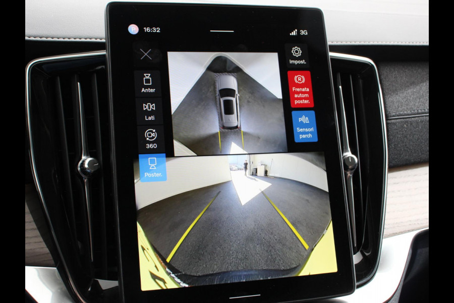 Volvo XC90 2.0 T8 Plug-in hybrid AWD Plus Dark 7 persoons Navigatie Apple Carplay/Android Auto 360 Camera Parkeersensoren Adaptive Cruise Control Full LED Stoel- en stuurverwarming Memory stoelen Climate Control Lichtmetalen velgen