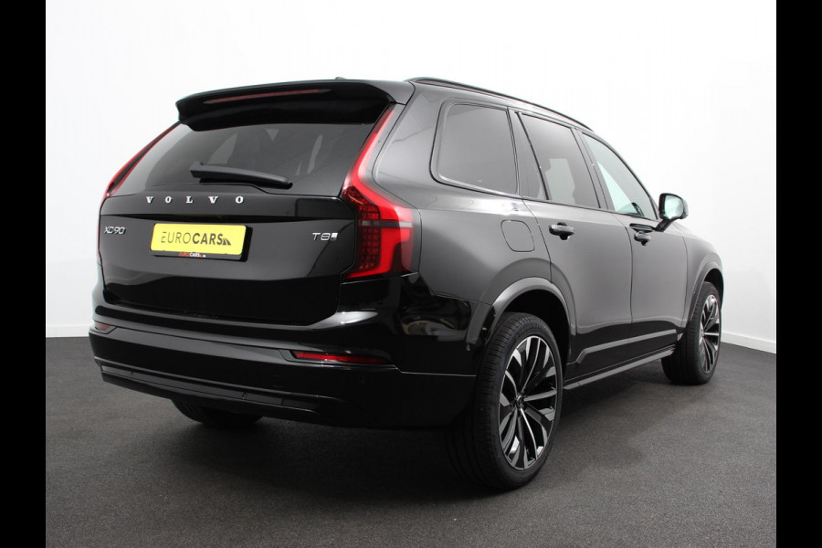 Volvo XC90 2.0 T8 Plug-in hybrid AWD Plus Dark 7 persoons Navigatie Apple Carplay/Android Auto 360 Camera Parkeersensoren Adaptive Cruise Control Full LED Stoel- en stuurverwarming Memory stoelen Climate Control Lichtmetalen velgen