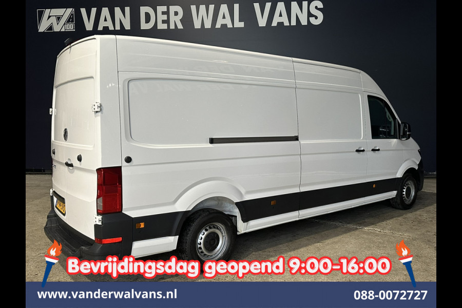 Volkswagen Crafter 2.0 TDI 140pk L4H3 L3H2 Euro6 Airco | Camera | Apple Carplay | Cruisecontrol Android Auto, Parkeersensoren, Bijrijdersbank