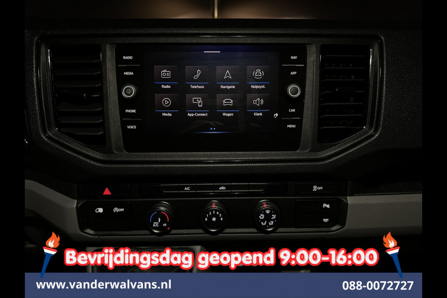 Volkswagen Crafter 2.0 TDI 140pk L4H3 L3H2 Euro6 Airco | Camera | Apple Carplay | Cruisecontrol Android Auto, Parkeersensoren, Bijrijdersbank