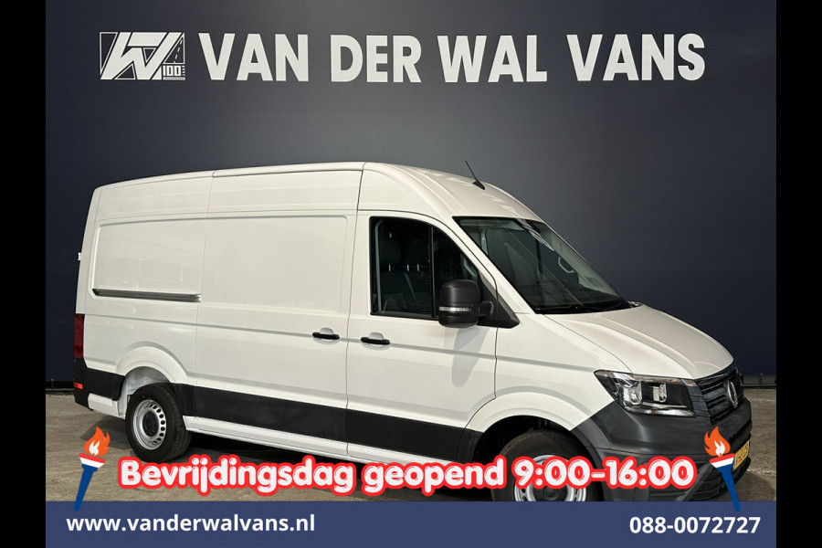 Volkswagen Crafter 2.0 TDI 140pk L3H3 L2H2 Euro6 Airco | Camera | Apple carplay | Android auto bijrijdersbank, 3000kg trekvermogen