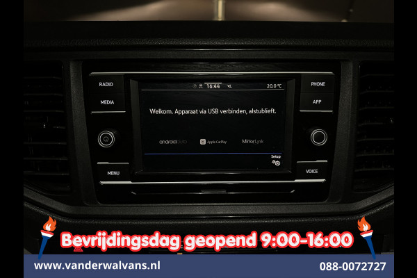 Volkswagen Crafter 2.0 TDI 140pk L3H3 L2H2 Euro6 Airco | Camera | Apple carplay | Android auto bijrijdersbank, 3000kg trekvermogen