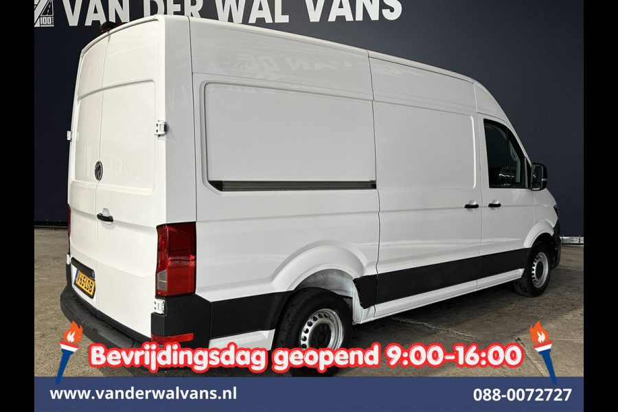 Volkswagen Crafter 2.0 TDI 140pk L3H3 L2H2 Euro6 Airco | Camera | Apple carplay | Android auto bijrijdersbank, 3000kg trekvermogen