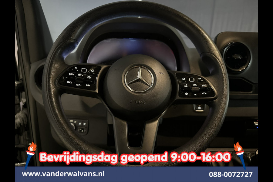 Mercedes-Benz Sprinter 317 CDI 170pk L3H2 Euro6 Airco | Apple Carplay | 360 Graden Camera | Navigatie Android Auto, Cruisecontrol, Chauffeursstoel, Parkeersensoren, Stoelverwarming, Bijrijdersbank