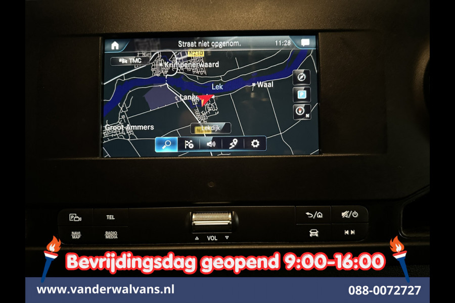 Mercedes-Benz Sprinter 317 CDI 170pk L3H2 Euro6 Airco | Apple Carplay | 360 Graden Camera | Navigatie Android Auto, Cruisecontrol, Chauffeursstoel, Parkeersensoren, Stoelverwarming, Bijrijdersbank