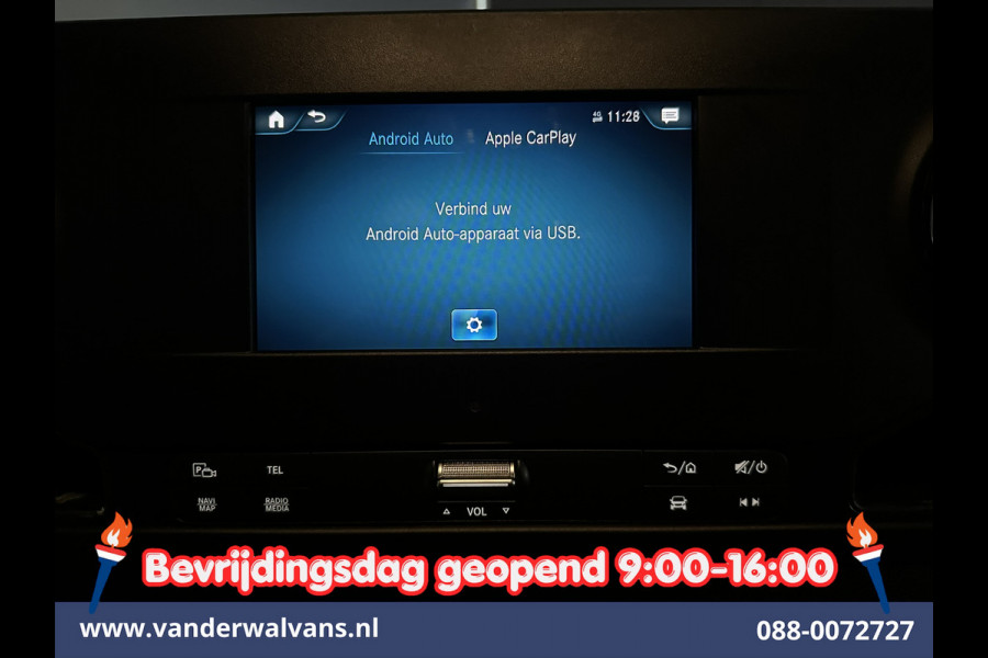 Mercedes-Benz Sprinter 317 CDI 170pk L3H2 Euro6 Airco | Apple Carplay | 360 Graden Camera | Navigatie Android Auto, Cruisecontrol, Chauffeursstoel, Parkeersensoren, Stoelverwarming, Bijrijdersbank