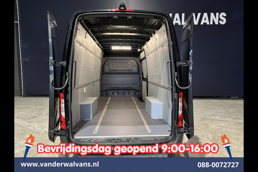 Mercedes-Benz Sprinter 317 CDI 170pk L3H2 Euro6 Airco | Apple Carplay | 360 Graden Camera | Navigatie Android Auto, Cruisecontrol, Chauffeursstoel, Parkeersensoren, Stoelverwarming, Bijrijdersbank