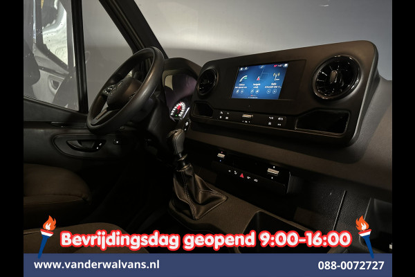 Mercedes-Benz Sprinter 317 CDI 170pk L3H2 Euro6 Airco | Apple Carplay | 360 Graden Camera | Navigatie Android Auto, Cruisecontrol, Chauffeursstoel, Parkeersensoren, Stoelverwarming, Bijrijdersbank
