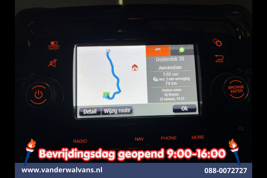 Peugeot Boxer 2.2 BlueHDi 120pk L1H1 Euro6 Airco | Camera | Navigatie | Trekhaak | Cruisecontrol Parkeersensoren, Bijrijdersbank