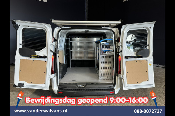 Ford Transit Custom 2.0 TDCI 130pk L2H1 Dubbele Cabine Euro6 inrichting | Airco | 5-Zits | Imperiaal | LED | Cruisecontrol Stoelverwarming, Parkeersensoren, 2800kg trekvermogen