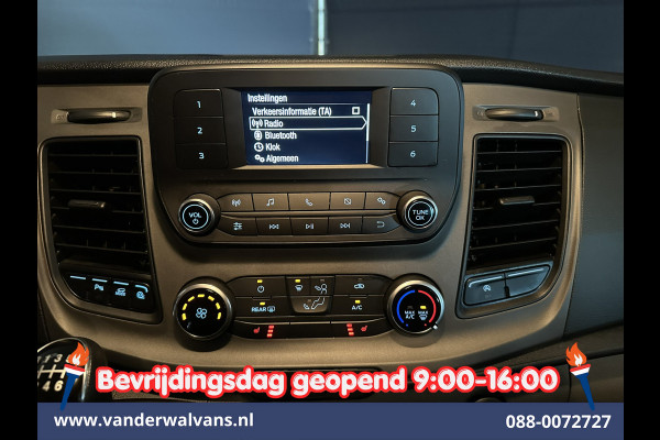 Ford Transit Custom 2.0 TDCI 130pk L2H1 Dubbele Cabine Euro6 inrichting | Airco | 5-Zits | Imperiaal | LED | Cruisecontrol Stoelverwarming, Parkeersensoren, 2800kg trekvermogen