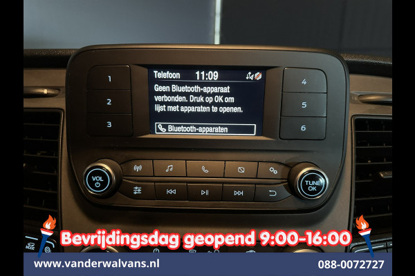 Ford Transit Custom 2.0 TDCI 130pk L2H1 Dubbele Cabine Euro6 inrichting | Airco | 5-Zits | Imperiaal | LED | Cruisecontrol Stoelverwarming, Parkeersensoren, 2800kg trekvermogen